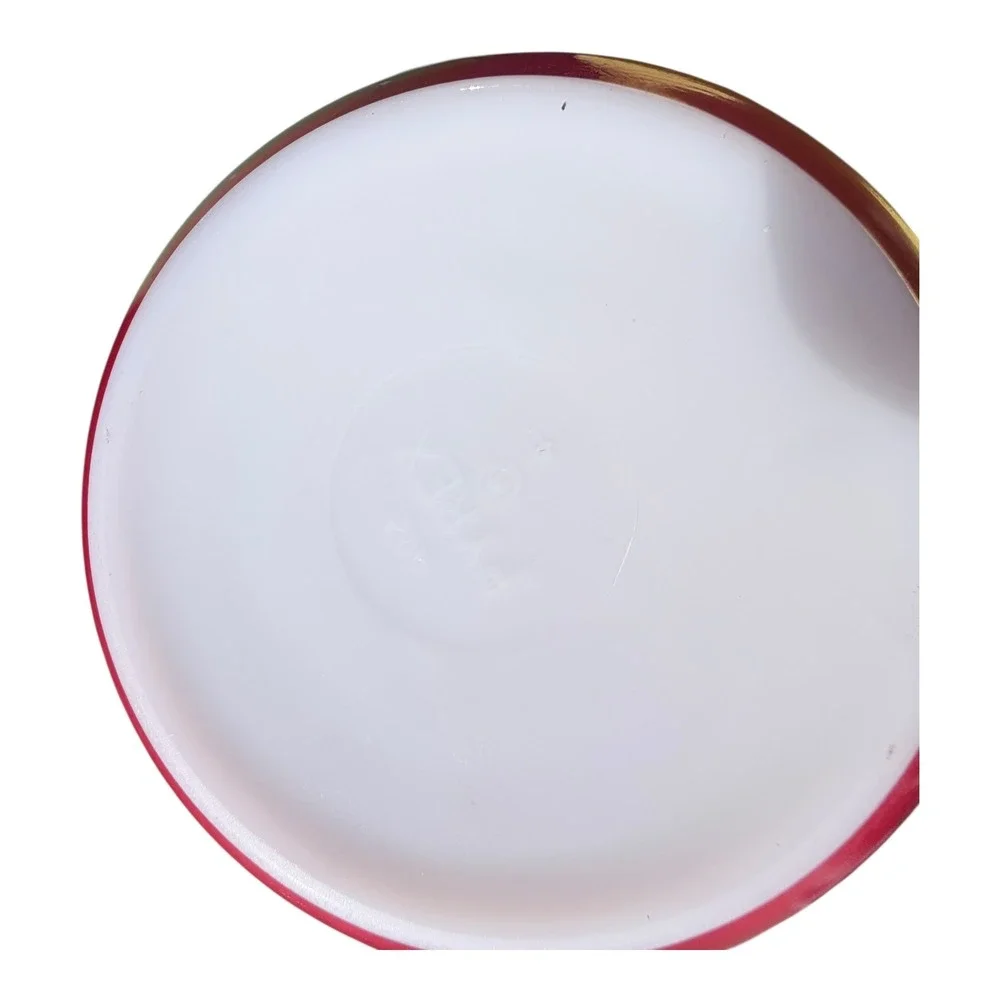 Pyrex Mixing Bowls Set of 3 Primary Colors Red Yellow‎ Green Nesting Milk Glass